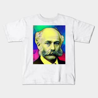 Joseph Bazalgette Colourful Portrait | Joseph Bazalgette Artwork 6 Kids T-Shirt